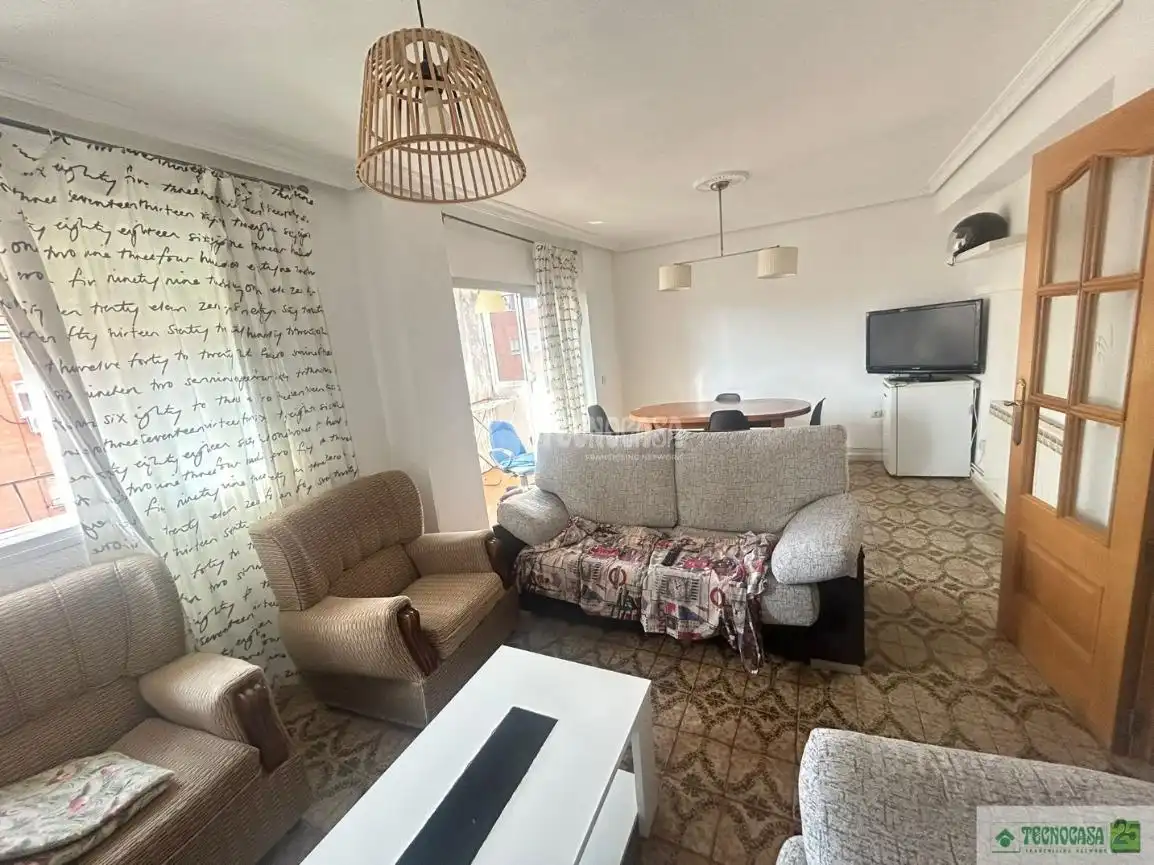 Sala de estar de Piso en venta en Ciudad Real con Calefacción y Terraza