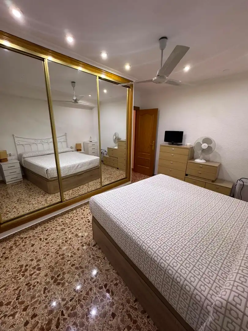 Bedroom of Flat for sale in Torrent  with Air Conditioner, Terrace and Furnished