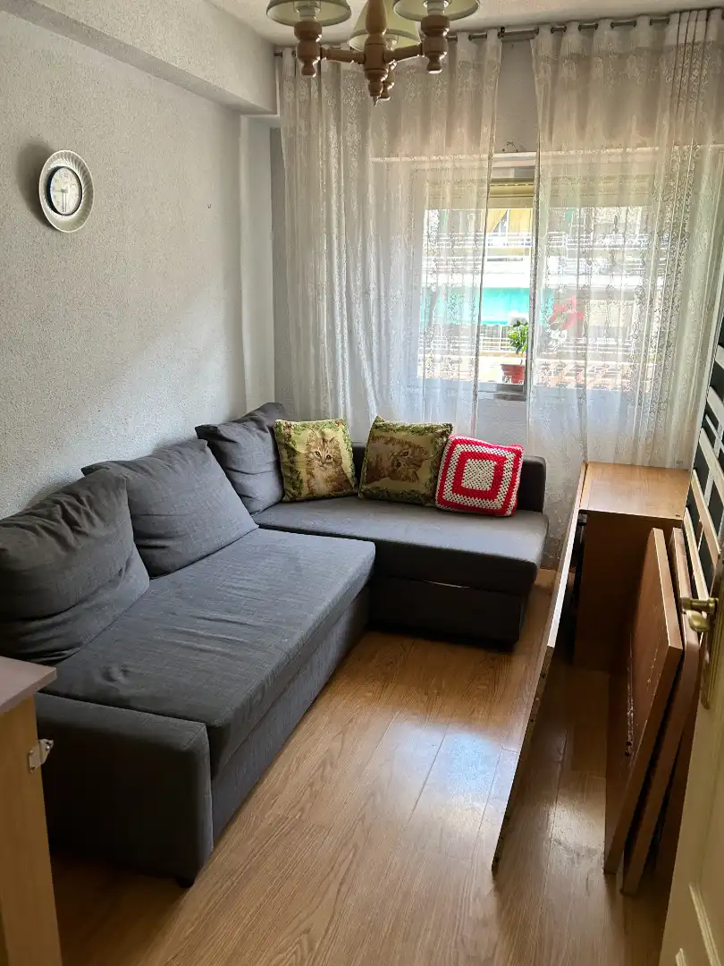 Sala de estar de Piso en venta en Móstoles con Parquet y Terraza