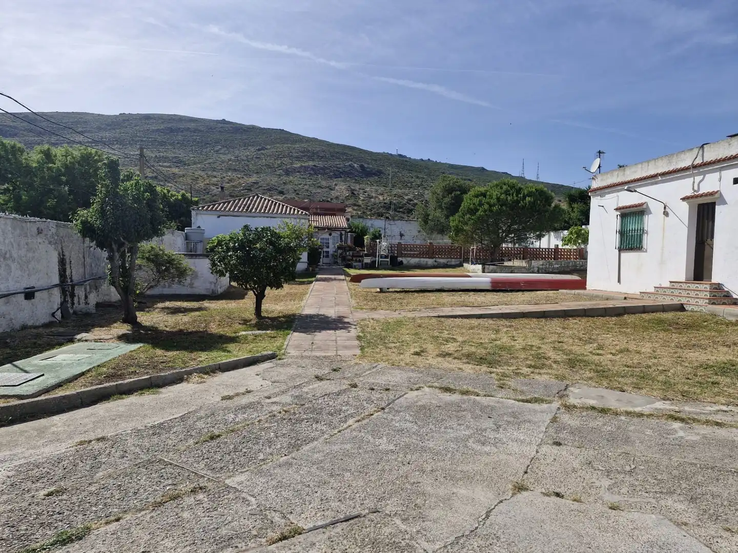 Vista exterior de Finca rústica en venta en La Línea de la Concepción con Jardín privado y Piscina