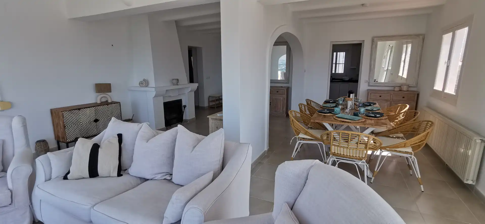 Sala de estar de Casa o chalet en venta en Jávea / Xàbia con Aire acondicionado, Calefacción y Jardín privado