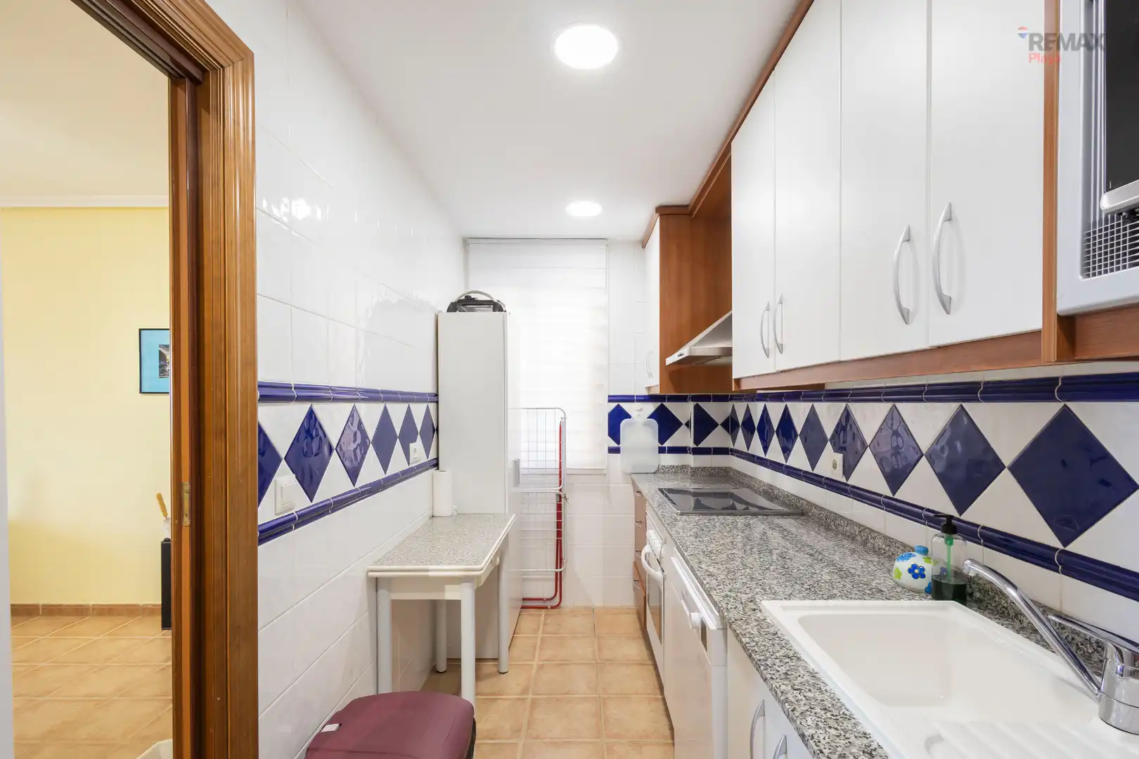 Cuina de Apartament en venda en Vera amb Aire condicionat, Terrassa i Piscina comunitària