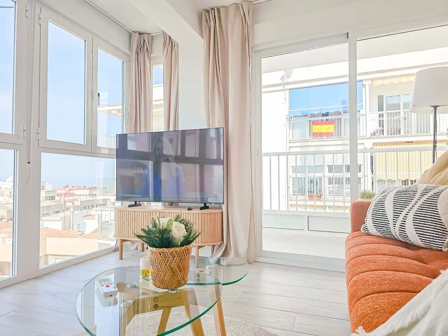 Sala d'estar de Apartament en venda en Centro