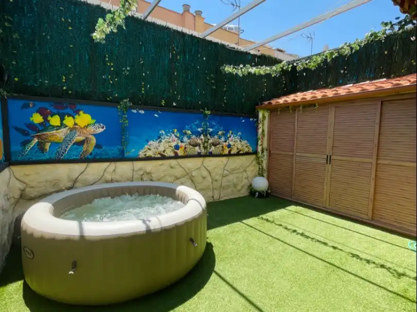Terraza de Casa o chalet en venta en Umbrete con Aire acondicionado