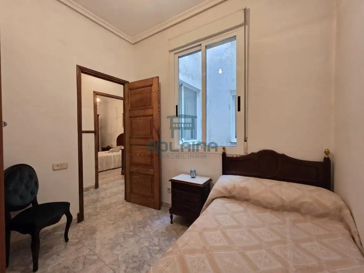 Bedroom of Flat for sale in Ourense Capital   with Heating, Storage room and Furnished