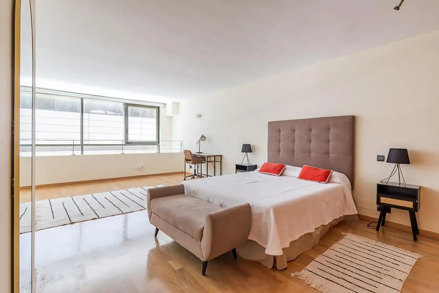 Habitación de Dúplex de alquiler en Madrid con Aire acondicionado, Calefacción y Parquet