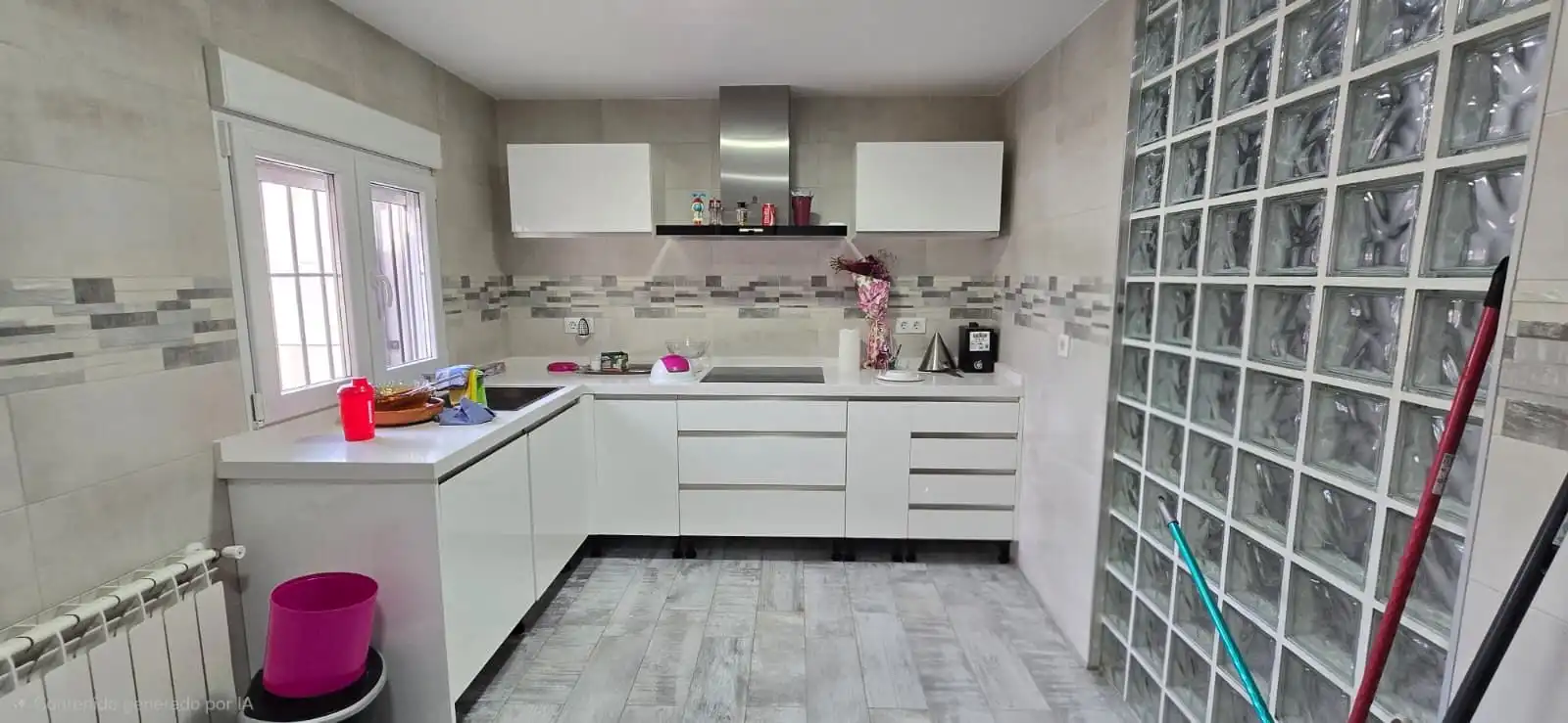 Cocina de Casa o chalet en venta en Puertollano con Aire acondicionado, Calefacción y Terraza