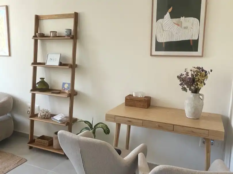 Sala de estar de Oficina de alquiler en Málaga con Aire acondicionado, Amueblado y Internet