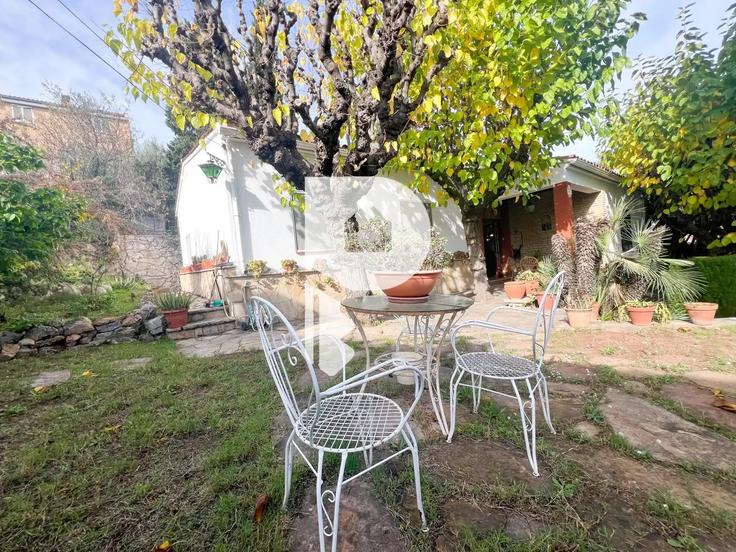 Jardí de Casa o xalet en venda en Vallirana amb Calefacció, Jardí privat i Terrassa