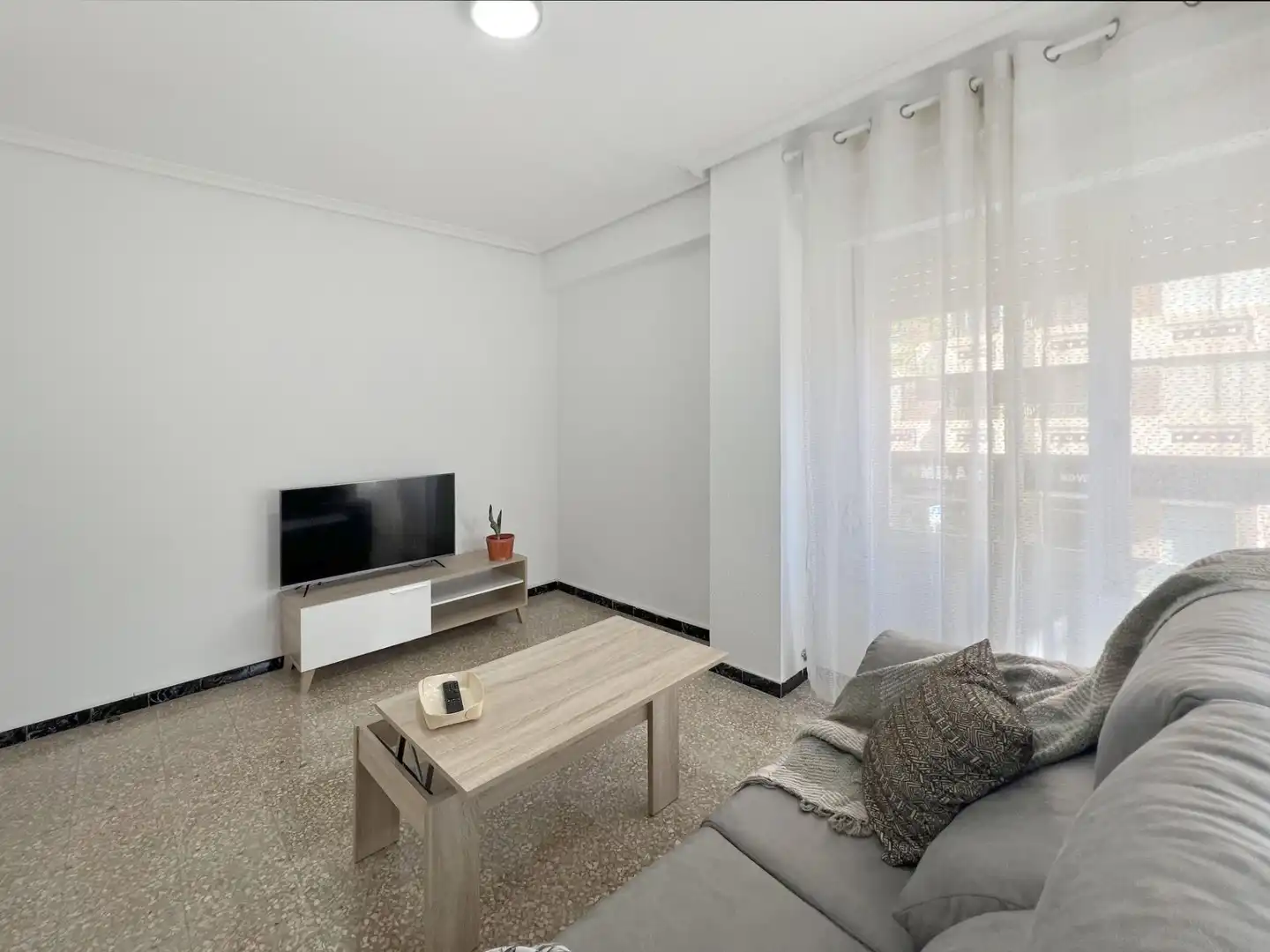 Living room of Flat for sale in Novelda  with Terrace and Alarm