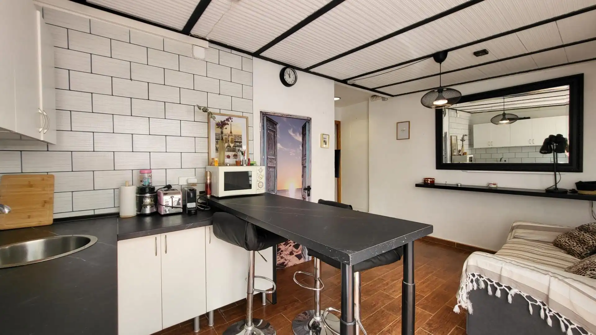 Cocina de Apartamento en venta en Marbella con Aire acondicionado, Calefacción y Trastero