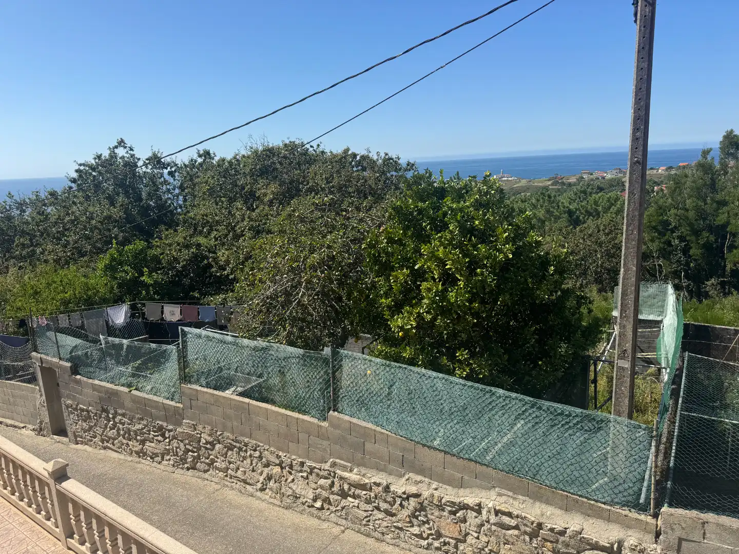 Vista exterior de Casa o xalet en venda en Carnota amb Jardí privat, Terrassa i Traster