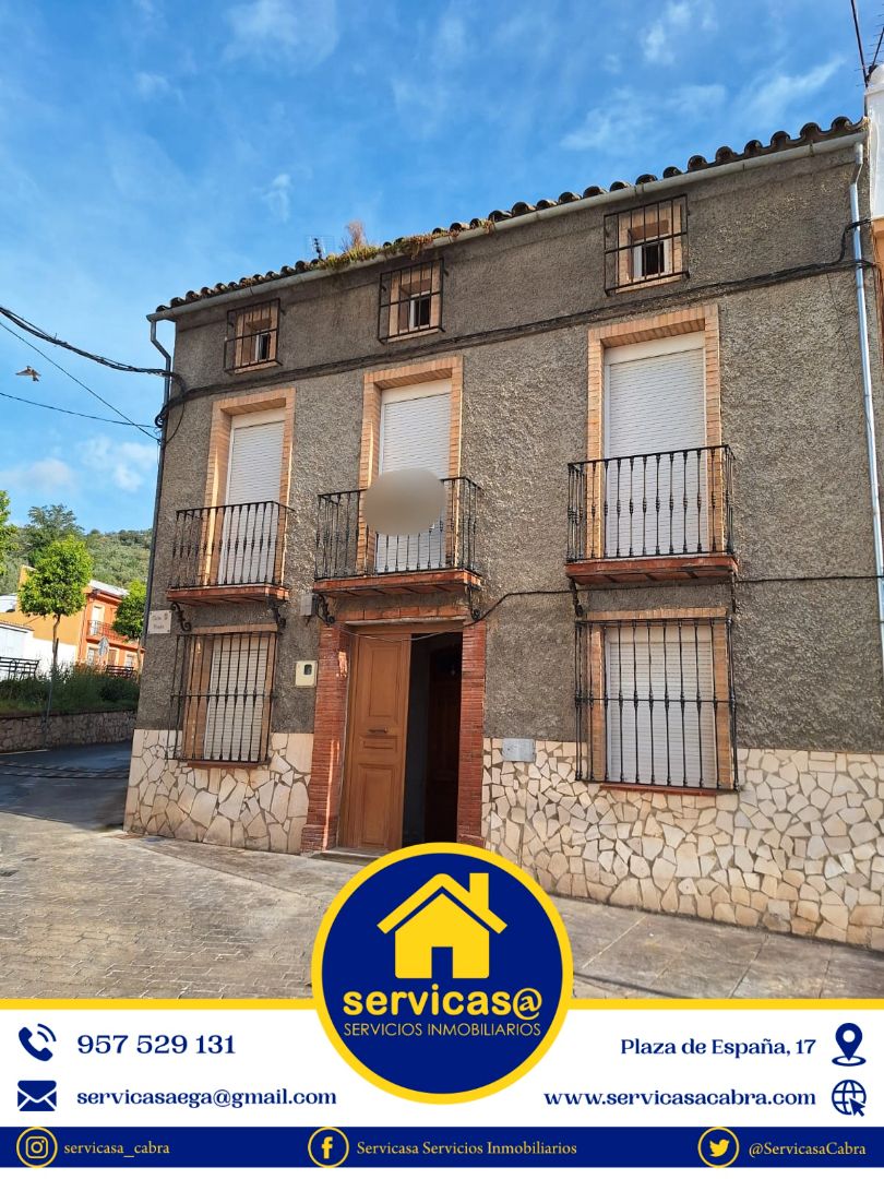 Vista exterior de Casa o xalet en venda en Rute