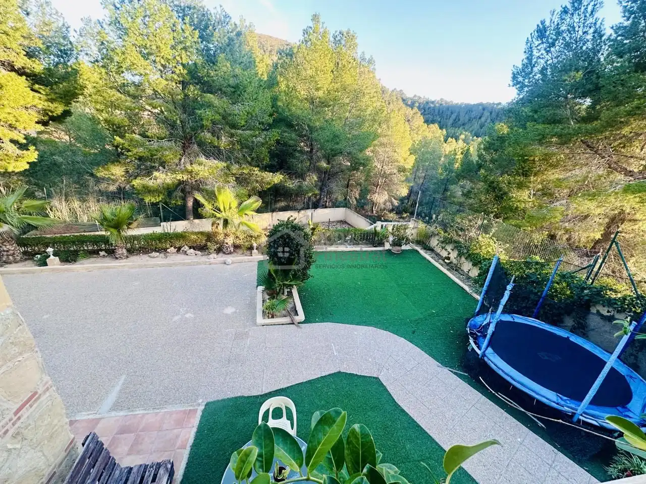 Jardín de Casa o chalet en venta en Finestrat con Aire acondicionado, Jardín privado y Terraza