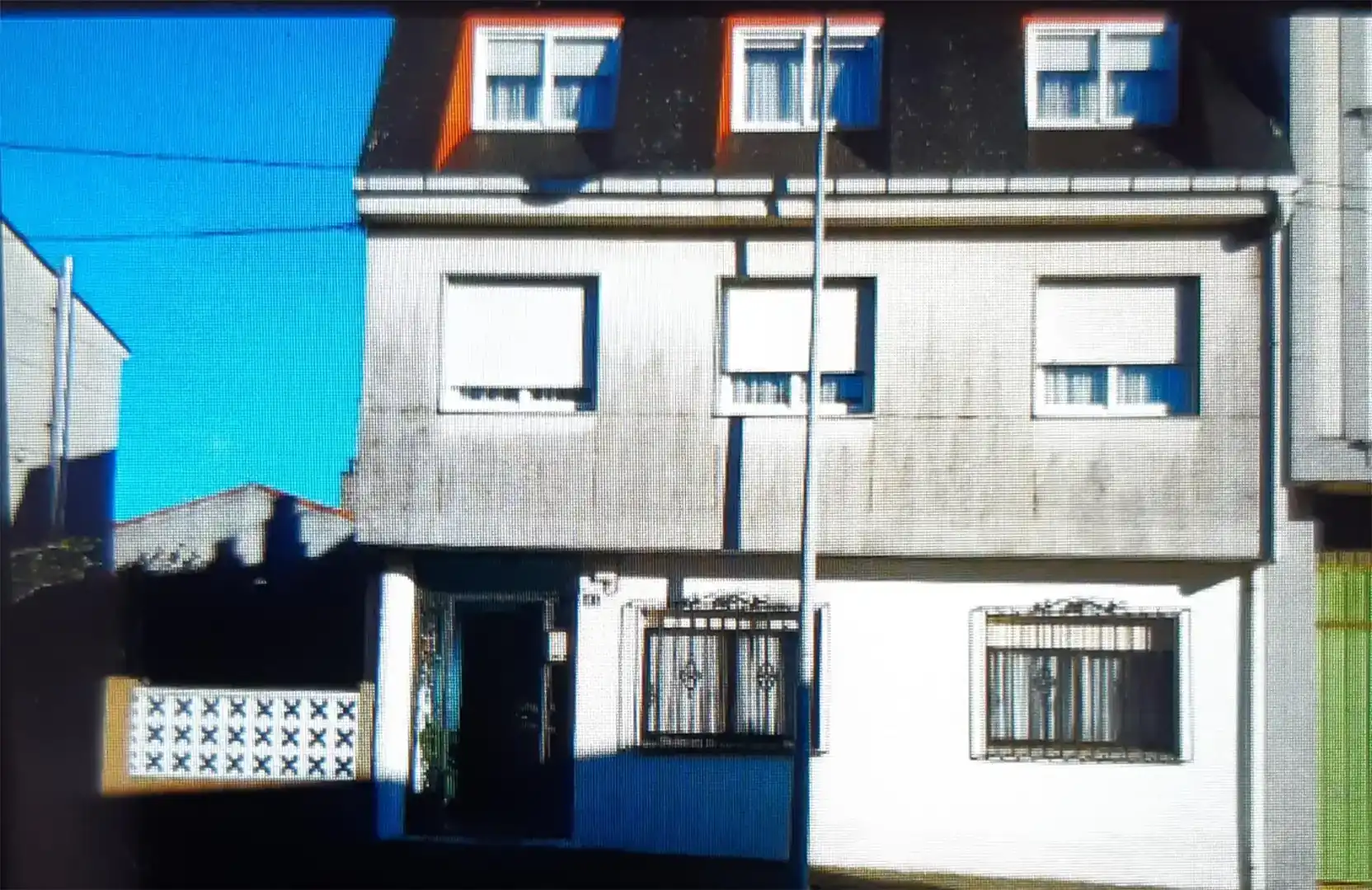Außenansicht von Erdgeschoss zur Miete in Melide mit Privatgarten, Parkett und Möbliert
