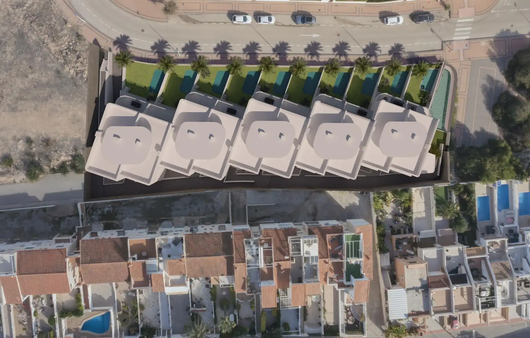 Adossat amb piscina en venda a La Mata, imagen 15