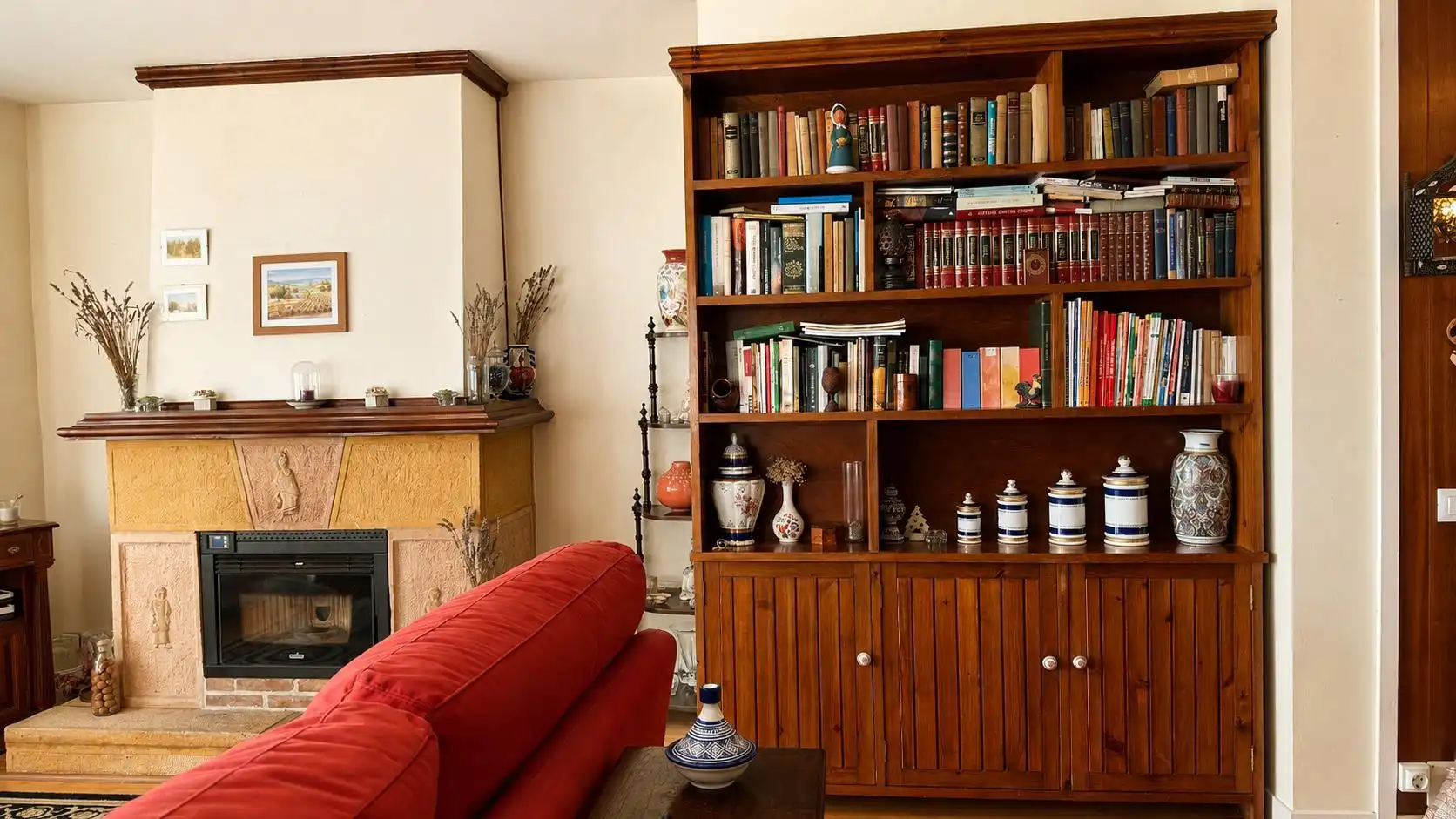 Wohnzimmer von Wohnung zum Verkauf in Comillas (Cantabria)