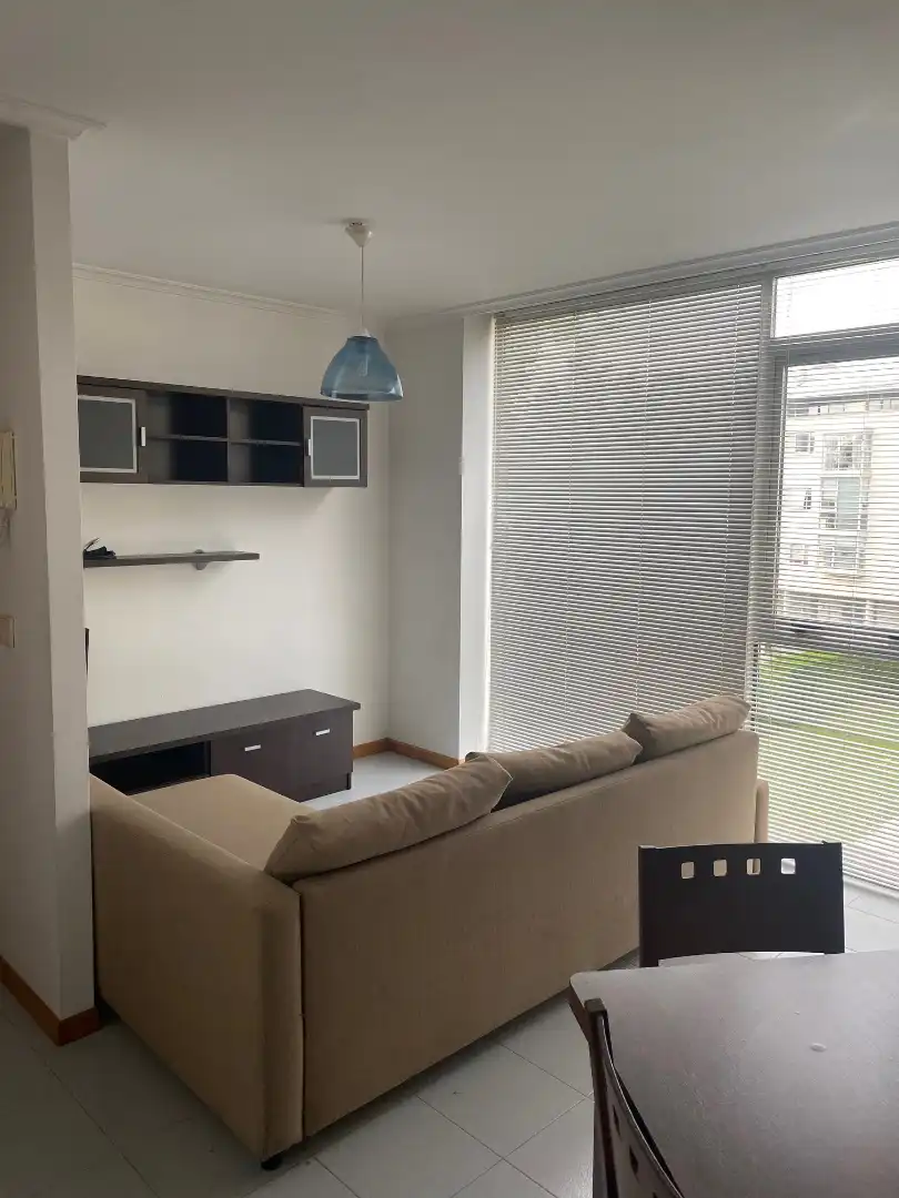 Sala de estar de Piso en venta en Brión con Calefacción, Parquet y Piscina