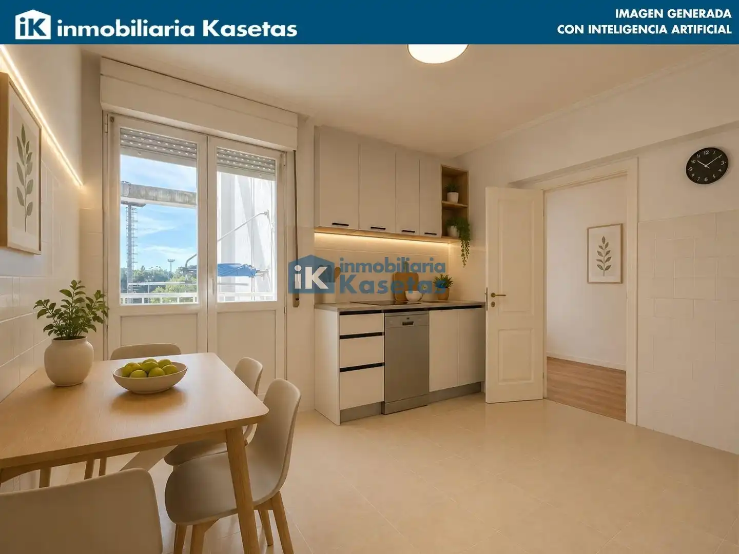 Cocina de Piso en venta en Basauri  con Calefacción
