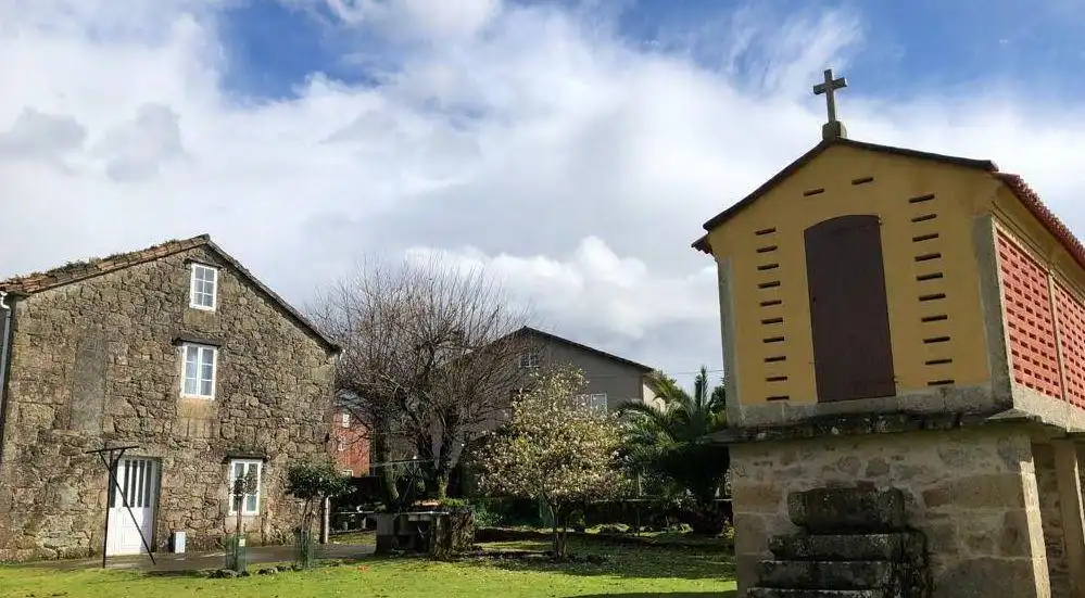 Vista exterior de Finca rústica en venda en Valga