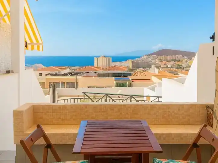 Terrace of Flat for rent in Arona  with Swimming Pool and Furnished
