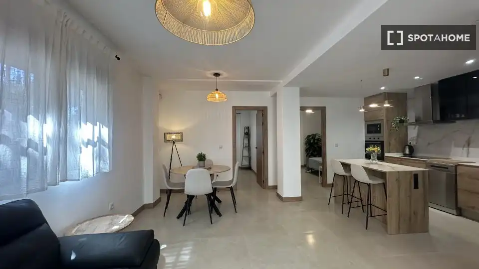 Dining room of Apartments for share in Godella  with Air Conditioner, Heating and Terrace