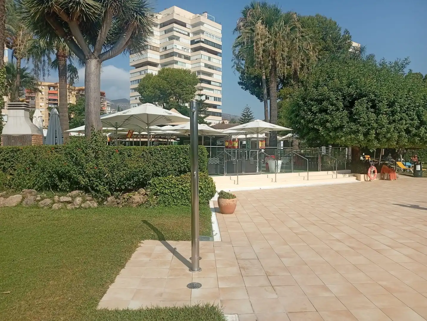 Terrace of Flat for rent in Torremolinos  with Air Conditioner, Heating and Terrace