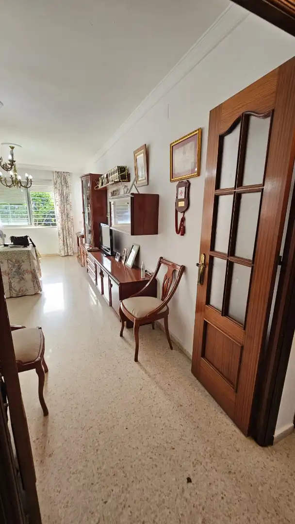 Living room of Flat for sale in Jerez de la Frontera  with Air Conditioner, Terrace and Storage room