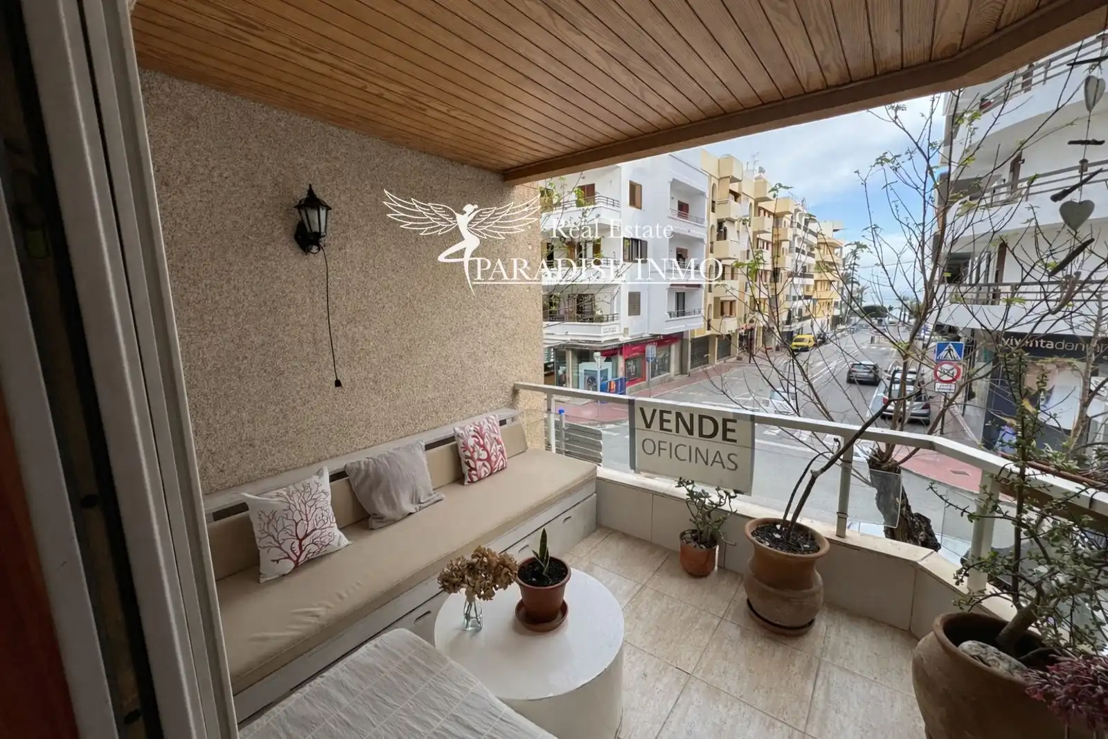 Terrace of Flat for sale in Santa Eulària des Riu  with Air Conditioner, Heating and Terrace