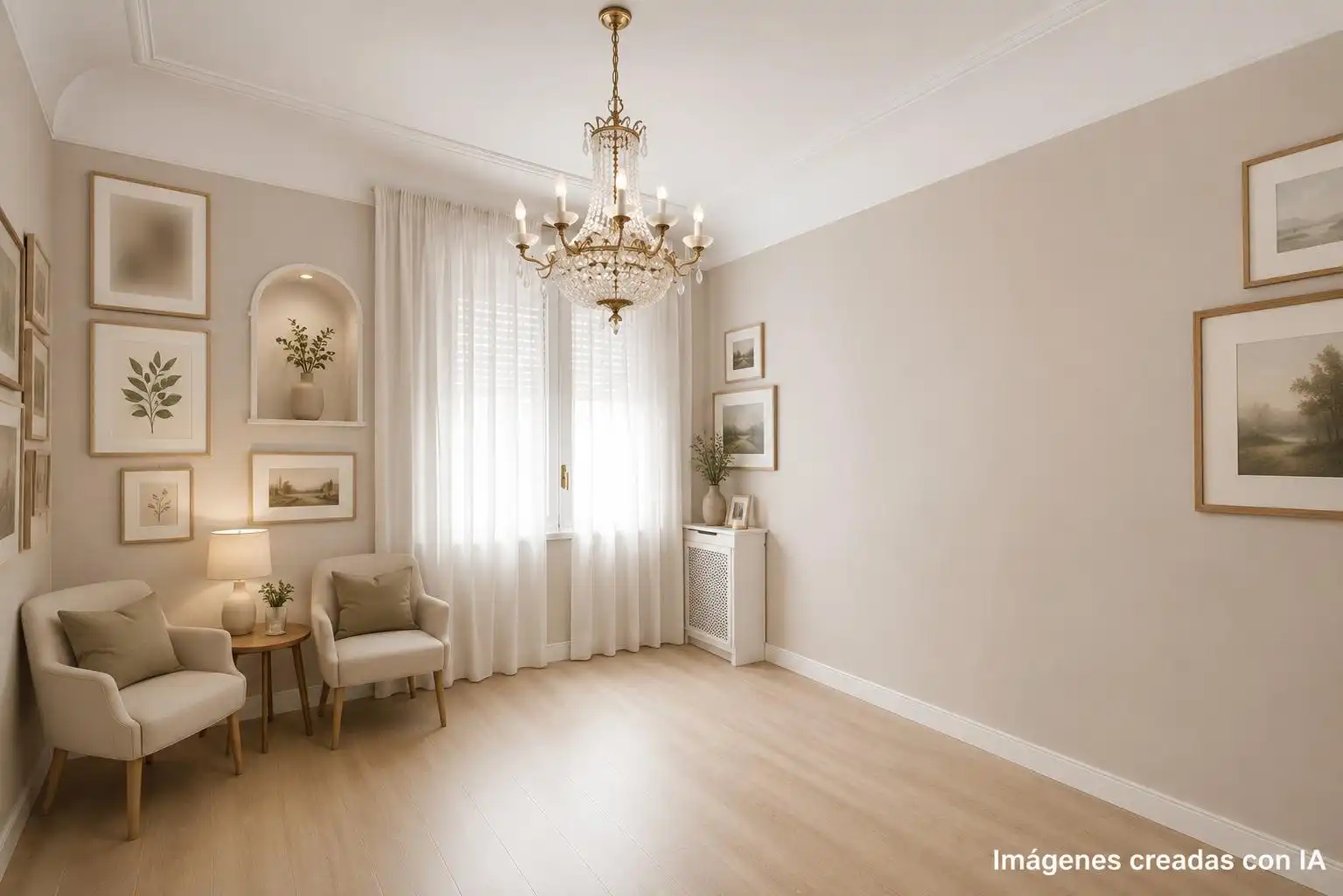 Sala d'estar de Pis en venda en Madrid amb Calefacció i Balcó