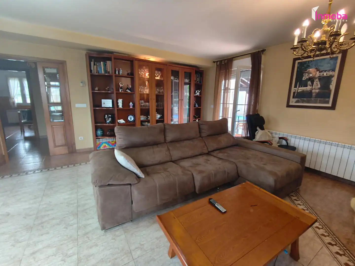 Living room of Houses for sale in Milagros  with Heating, Private garden and Parquet flooring