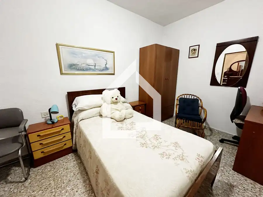 Schlafzimmer von Wohnung zur untervermieten in San Vicente del Raspeig / Sant Vicent del Raspeig mit Terrasse, Möbliert und Waschmaschine