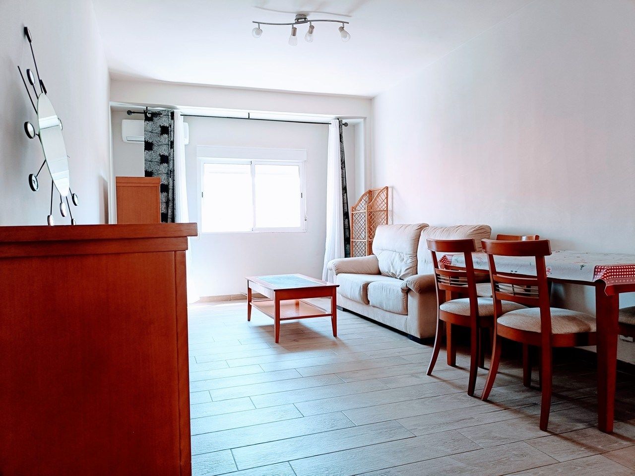 Living room of Flat to rent in Torrejón de Ardoz  with Air Conditioner, Terrace and Furnished