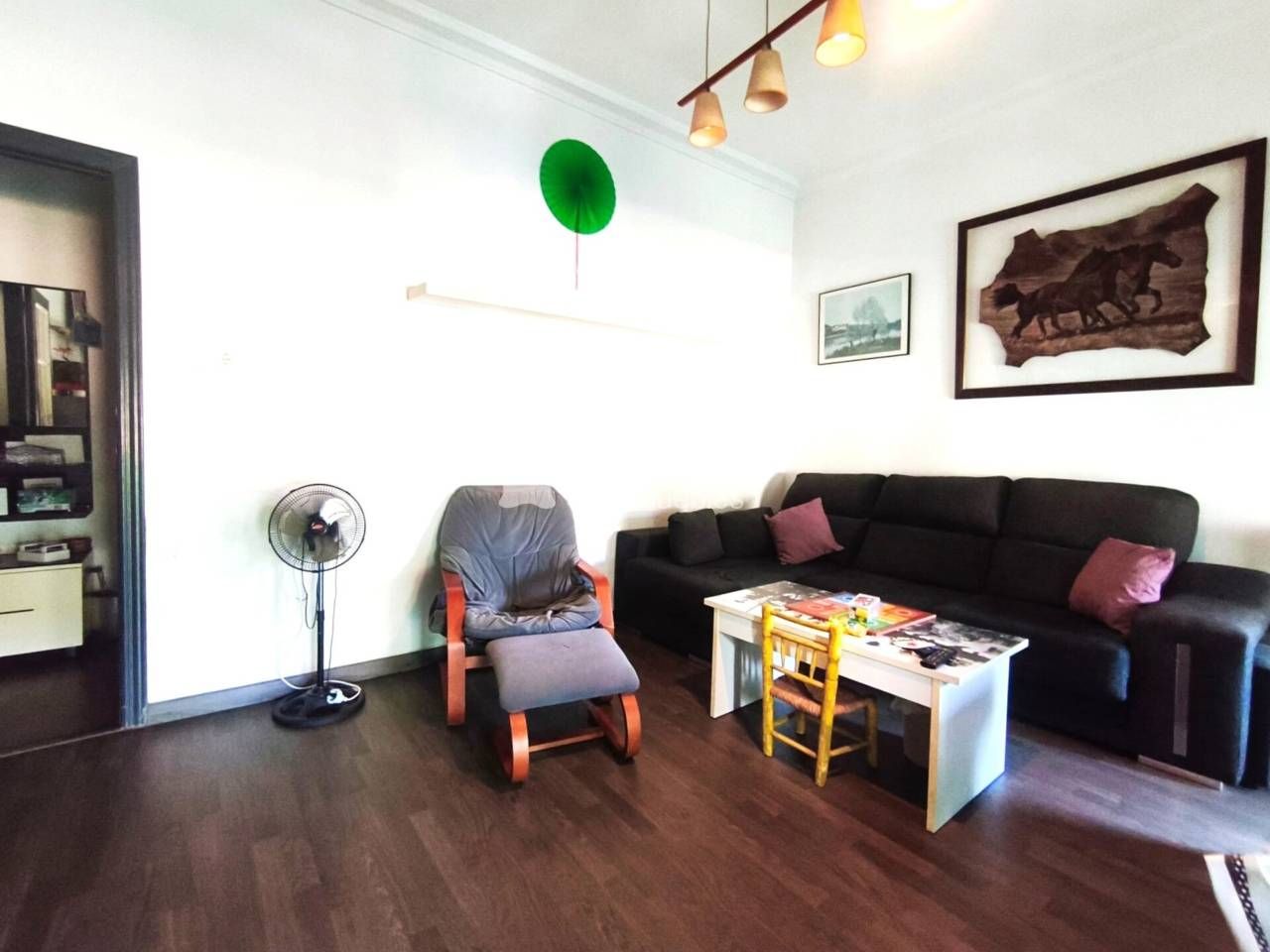 Living room of Flat for sale in Alicante / Alacant  with Air Conditioner, Terrace and Balcony