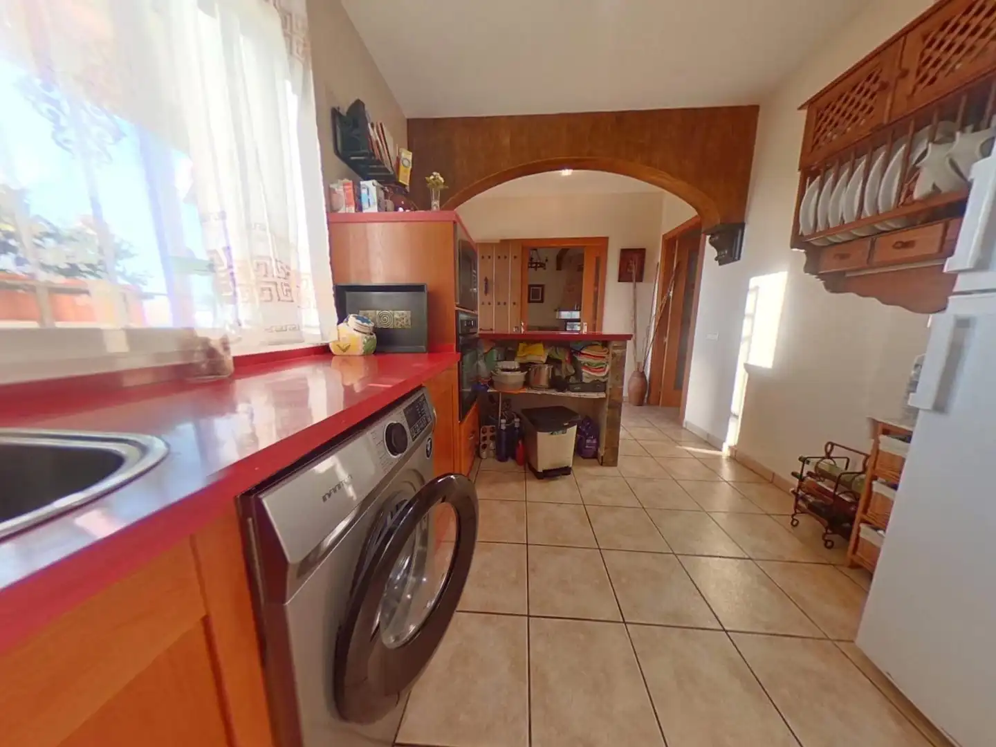 Cocina de Finca rústica en venta en Almodóvar del Río con Aire acondicionado, Jardín privado y Piscina