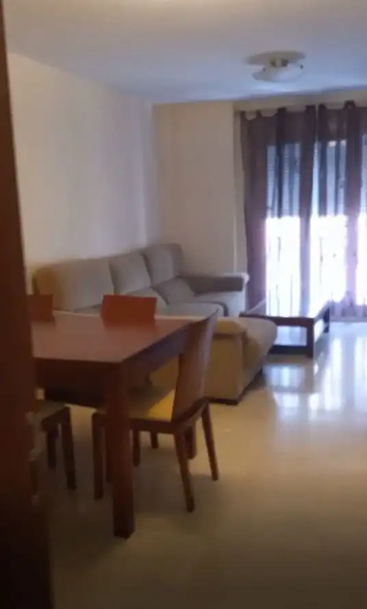 Sala d'estar de Pis de lloguer en Santa Cruz de Tenerife amb Aire condicionat, Moblat i Forn