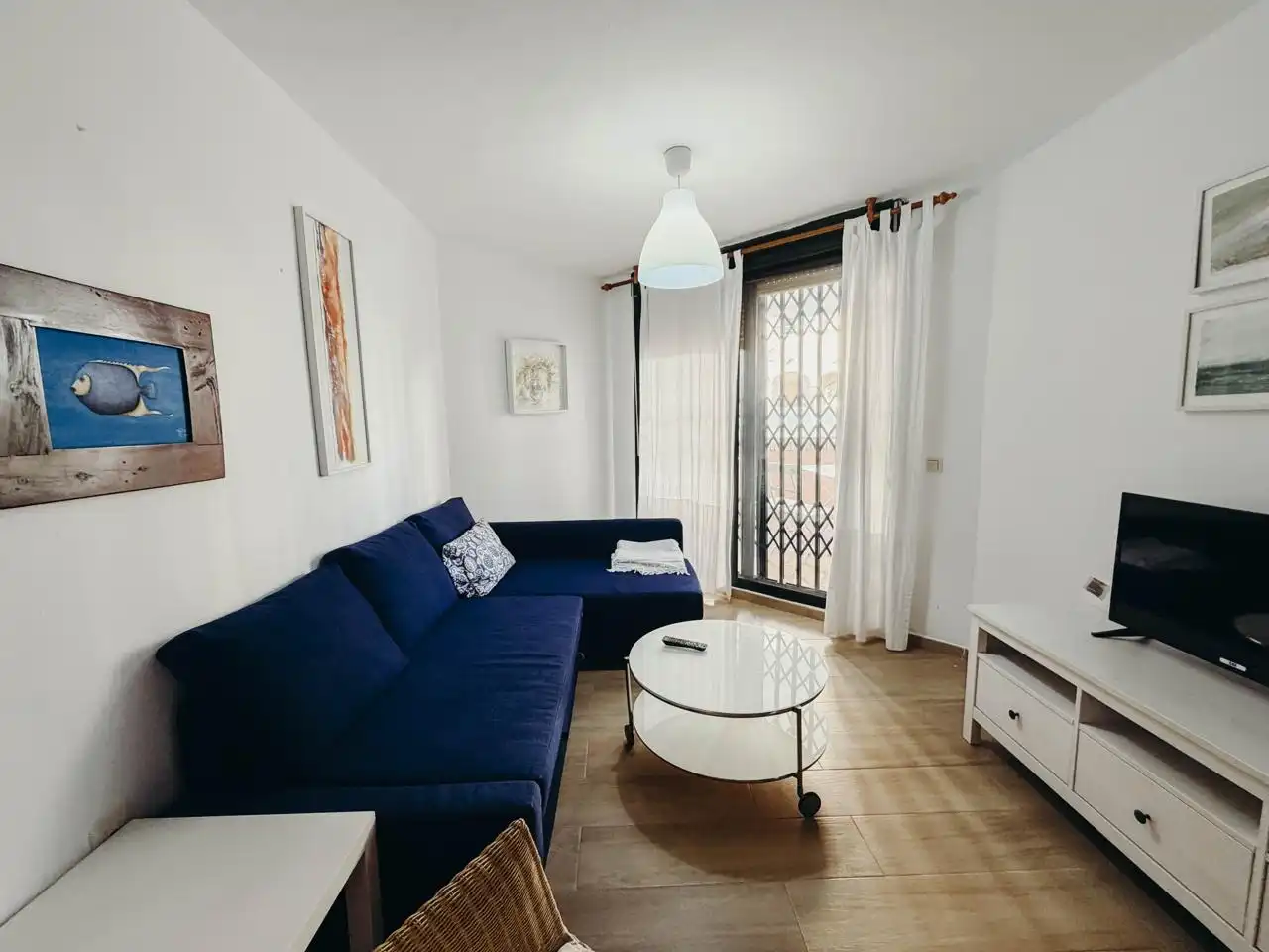 Sala de estar de Apartamento en venta en Zahara de los Atunes con Jardín privado, Terraza y Trastero