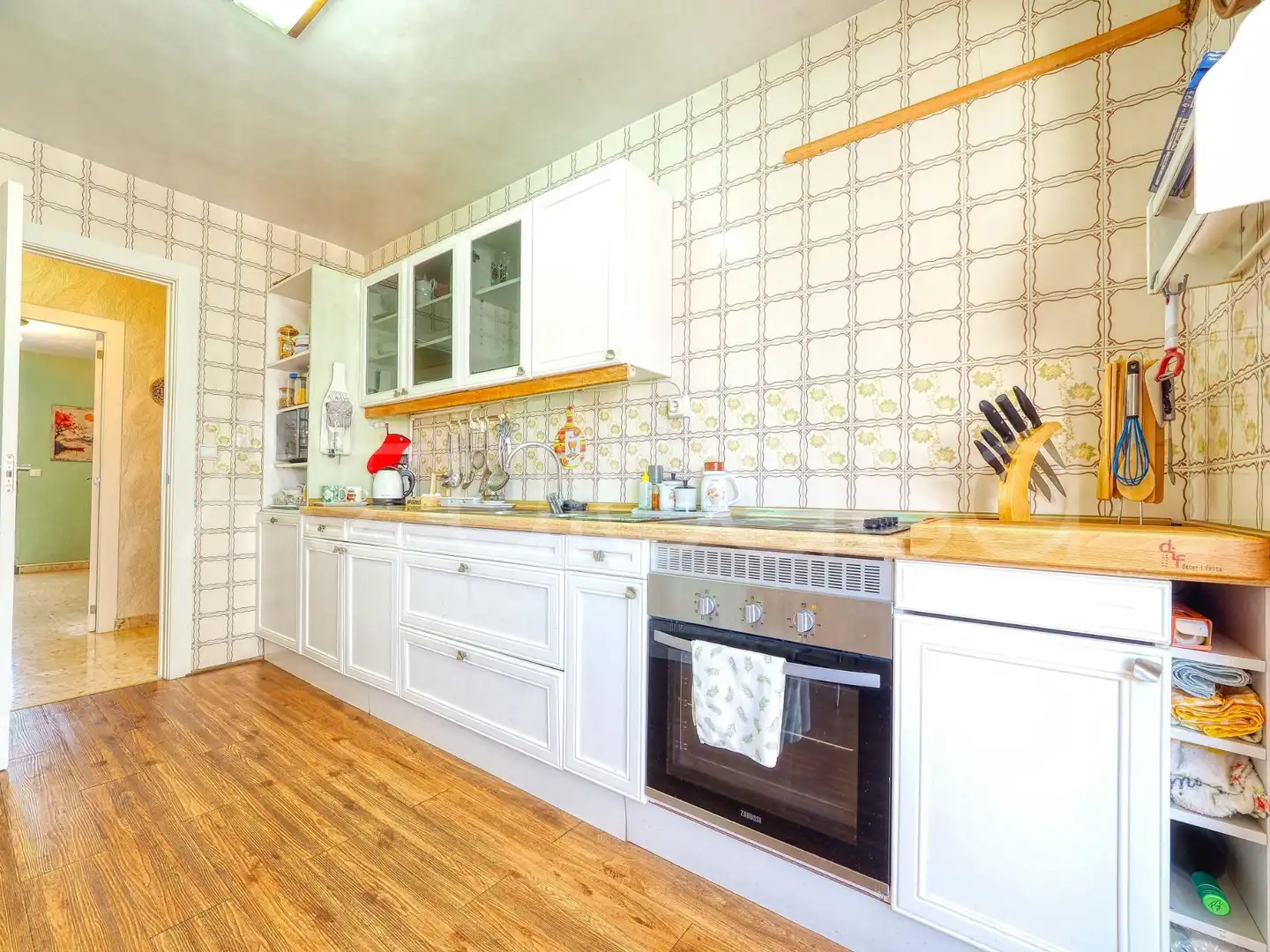 Kitchen of Flat for sale in Benidorm  with Air Conditioner and Community pool