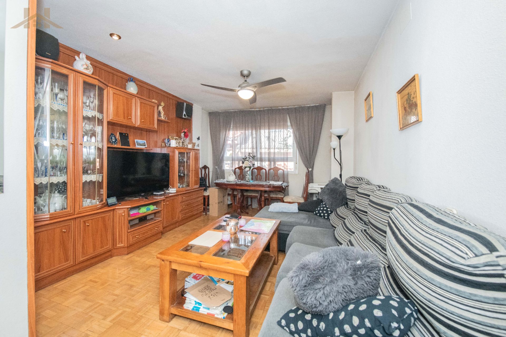 Sala d'estar de Pis en venda en Villanueva del Pardillo amb Calefacció, Traster i Moblat