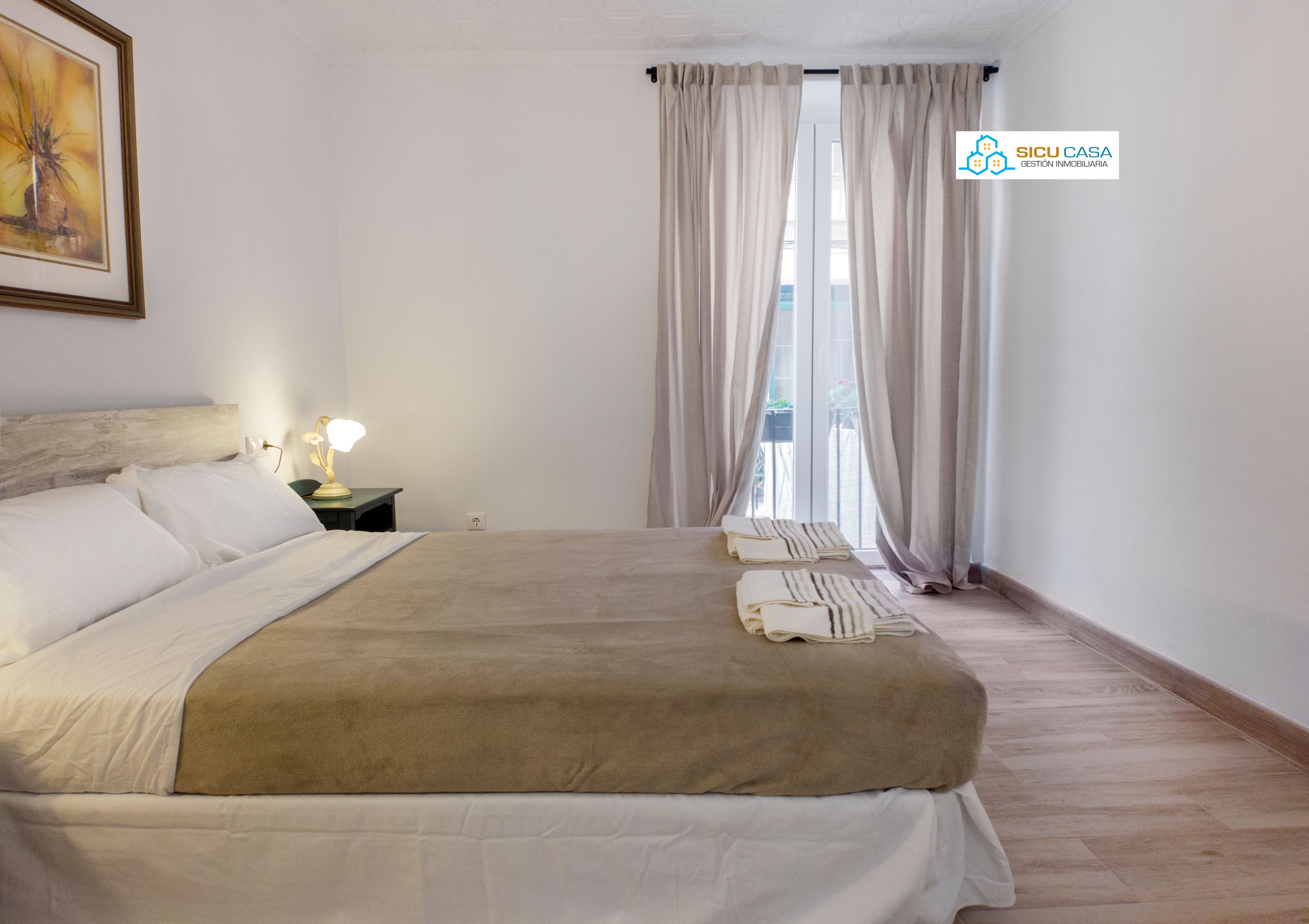 Bedroom of Apartment to rent in Jijona / Xixona  with Heating, Furnished and Oven