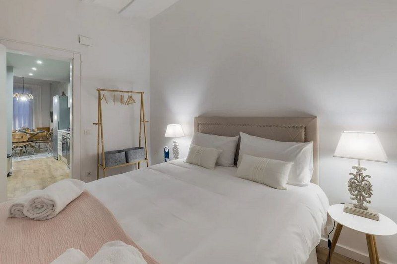 Bedroom of Flat to rent in L'Hospitalet de Llobregat  with Air Conditioner, Furnished and Pets allowed