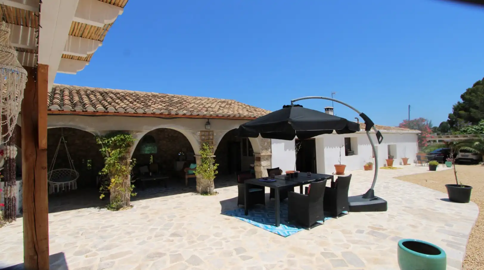 Terraza de Casa o chalet en venta en Alcalalí con Aire acondicionado, Calefacción y Jardín privado