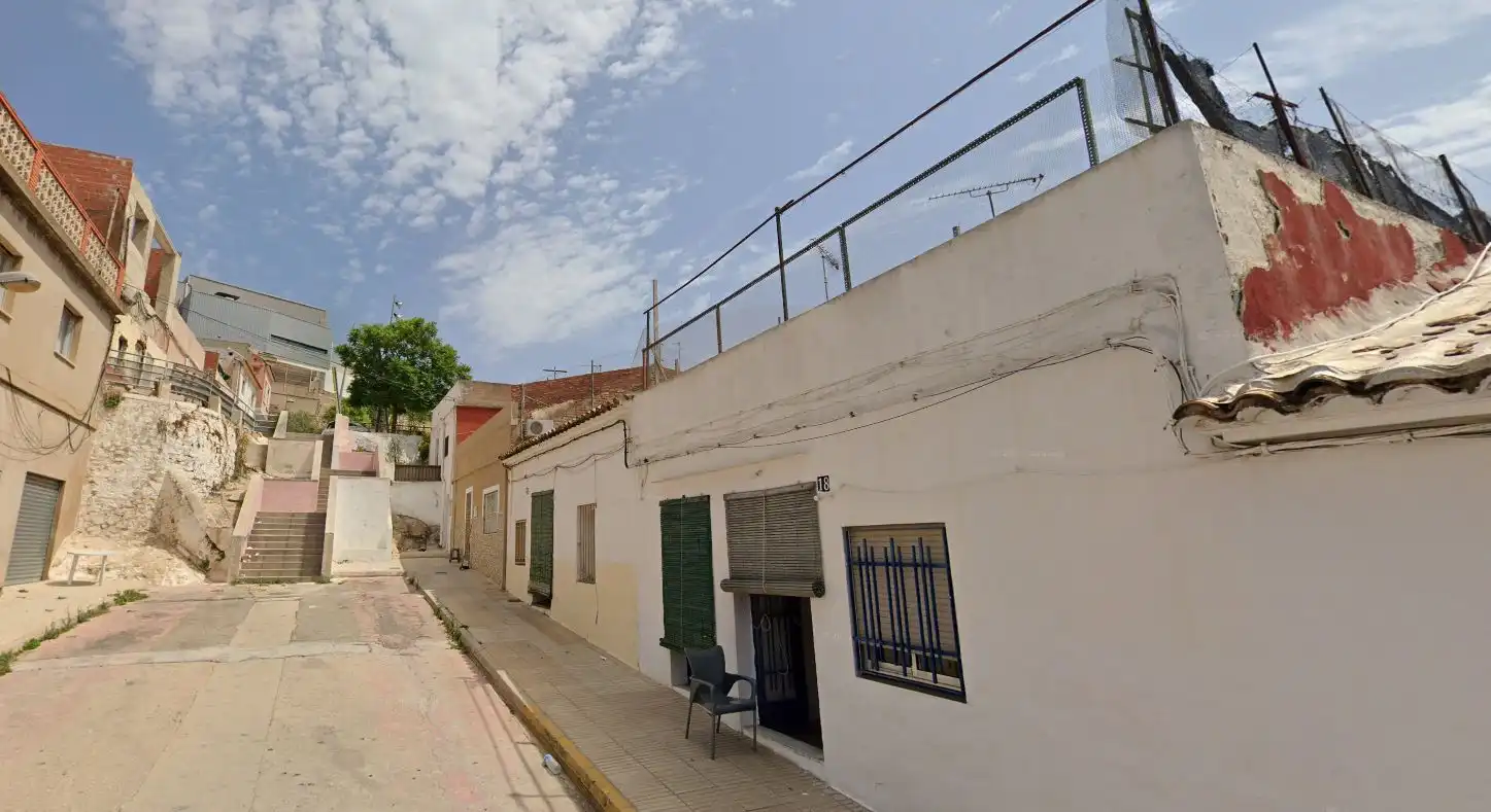 Vista exterior de Casa adosada en venda en Alzira