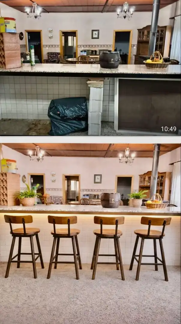 Cocina de Finca rústica en venta en Peñarroya-Pueblonuevo con Jardín privado, Trastero y Piscina