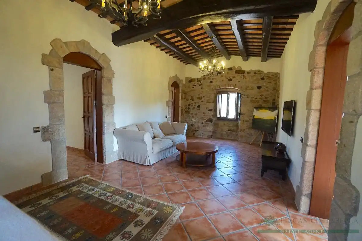 Living room of Country homes for sale in Castell d'Aro, Platja d'Aro i s'Agaró  with Air Conditioner, Heating and Terrace