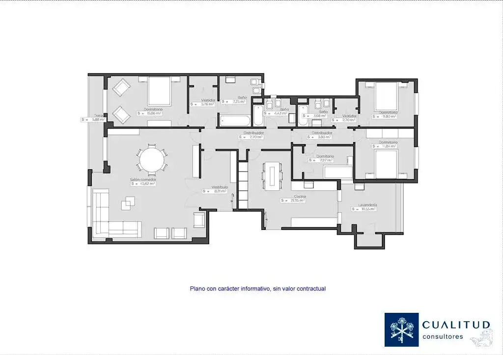 Piso en venta en Castellón de la Plana / Castelló de la Plana con Balcón