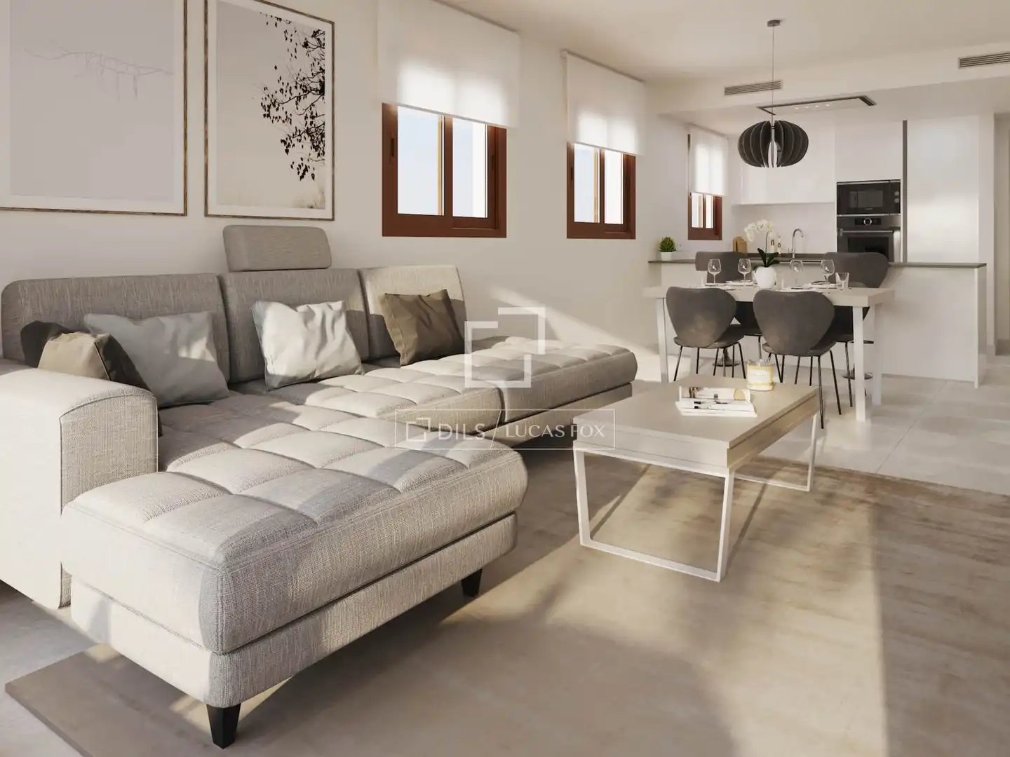 Sala de estar de Piso en venta en Capdepera con Aire acondicionado, Calefacción y Terraza