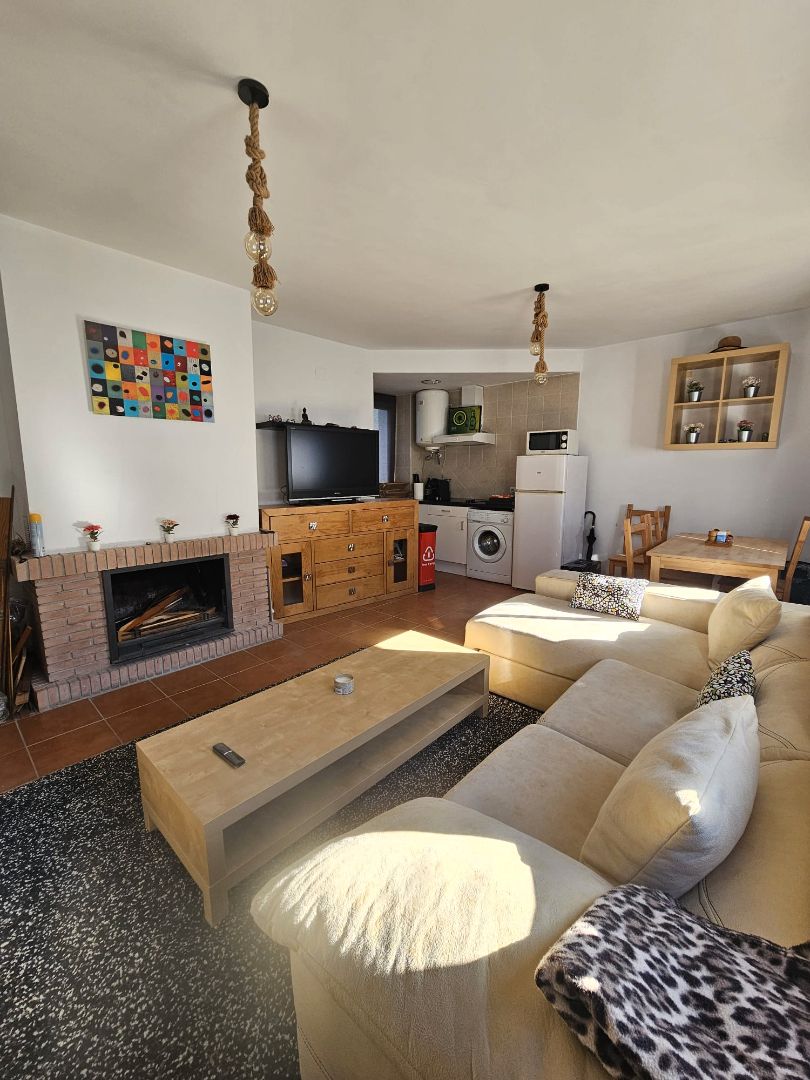 Living room of Flat for sale in El Bosque  with Furnished and Washing machine