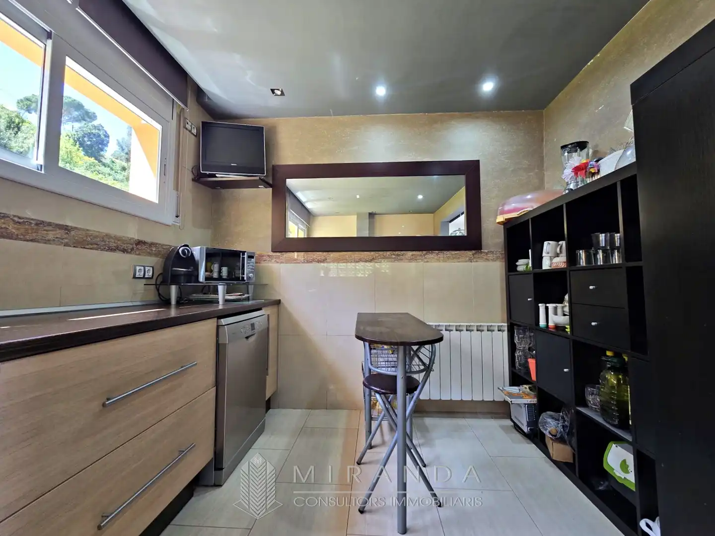 Cocina de Casa o chalet en venta en Bigues i Riells del Fai con Aire acondicionado, Calefacción y Jardín privado