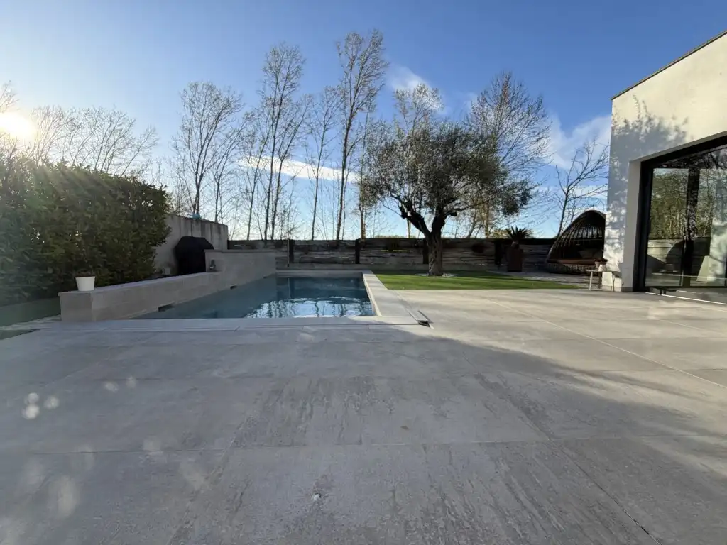 Piscina de Casa o chalet en venta en Cornellà del Terri con Jardín privado, Terraza y Piscina